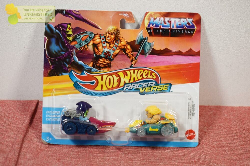 Hot Wheels RacerVerse Die-Cast Cars Set Skeletor & He-Man